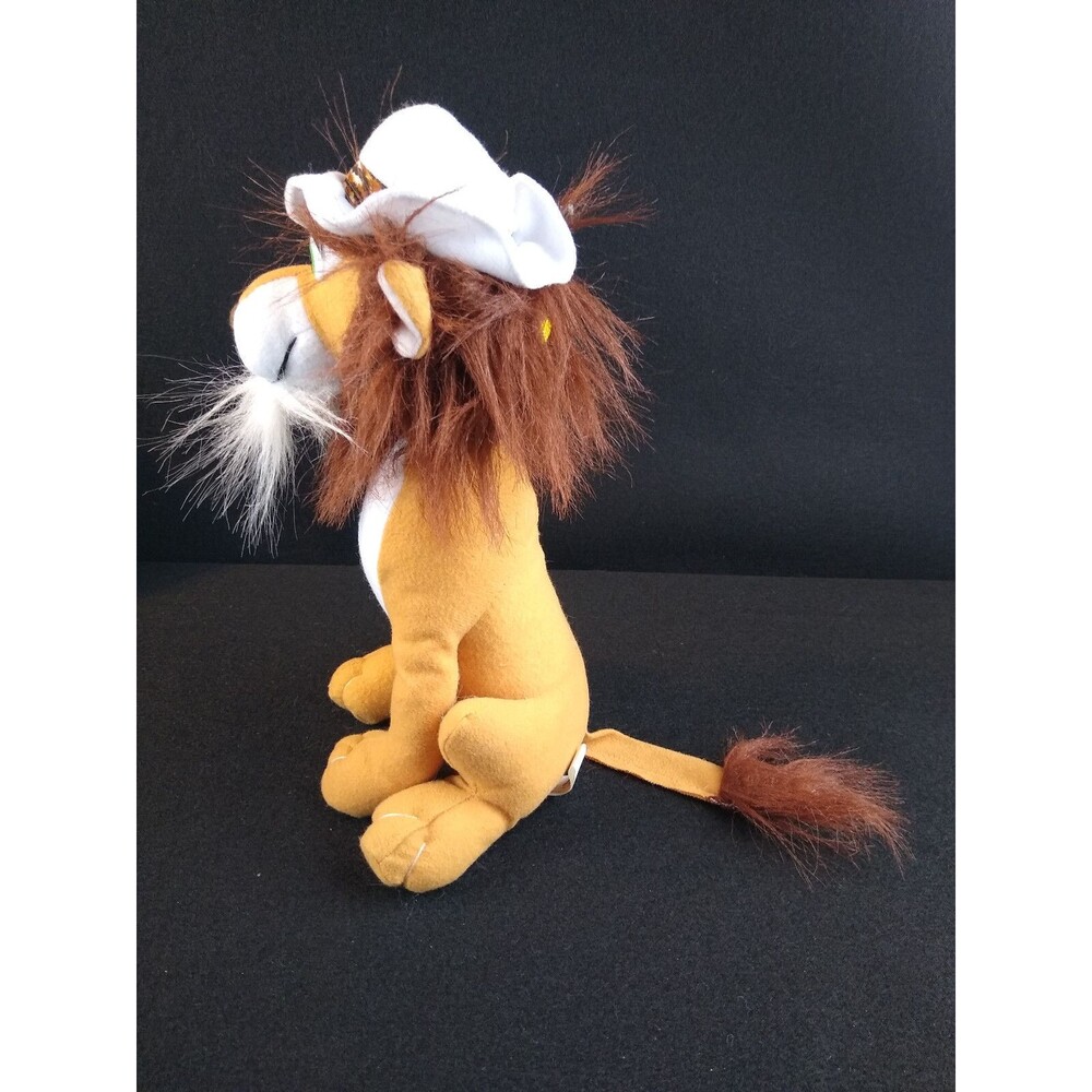 Acme Lion Plush Hat 1994 Stuffed Animal Vintage 10 inch Tall - Picture 2 of 9